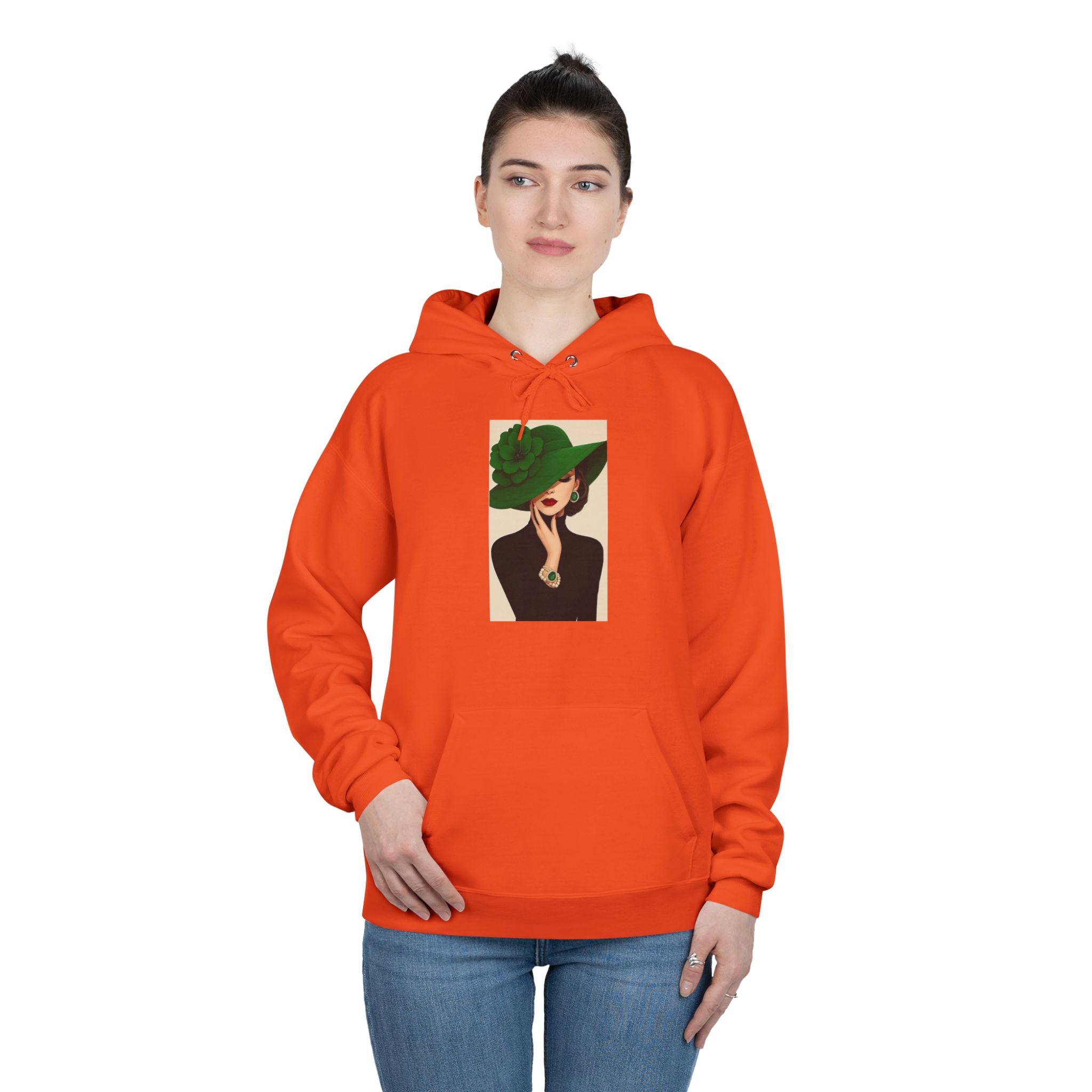 Chic Eco-Friendly Pullover Hoodie, Trendy Sweatshirt for Fashion Lovers, Gift for Her, Casual Streetwear, Winter Essential, Warm Layer
