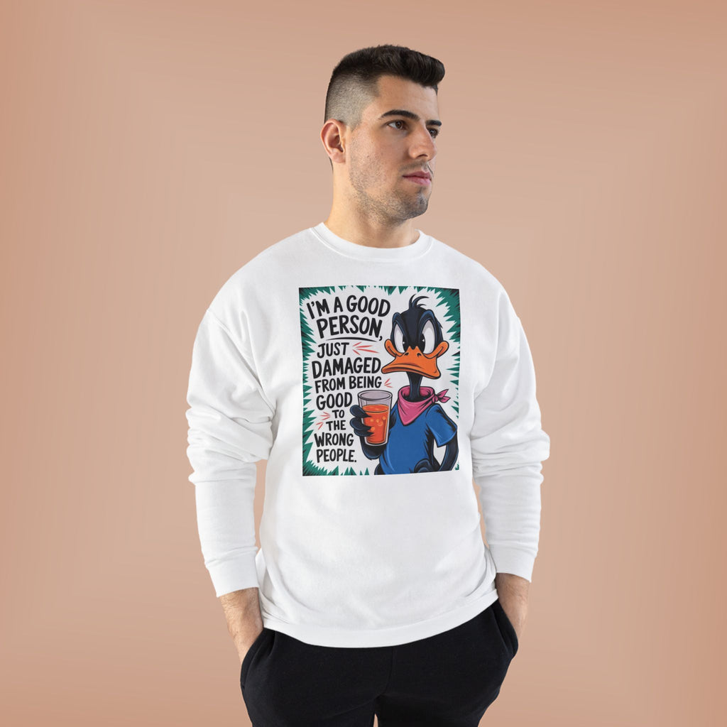 Funny Quote Sweatshirt, Unisex EcoSmart Crewneck, Perfect for Friends, Gift for Birthdays, Casual Wear, Everyday Comfort, Eco-Friendly [...]