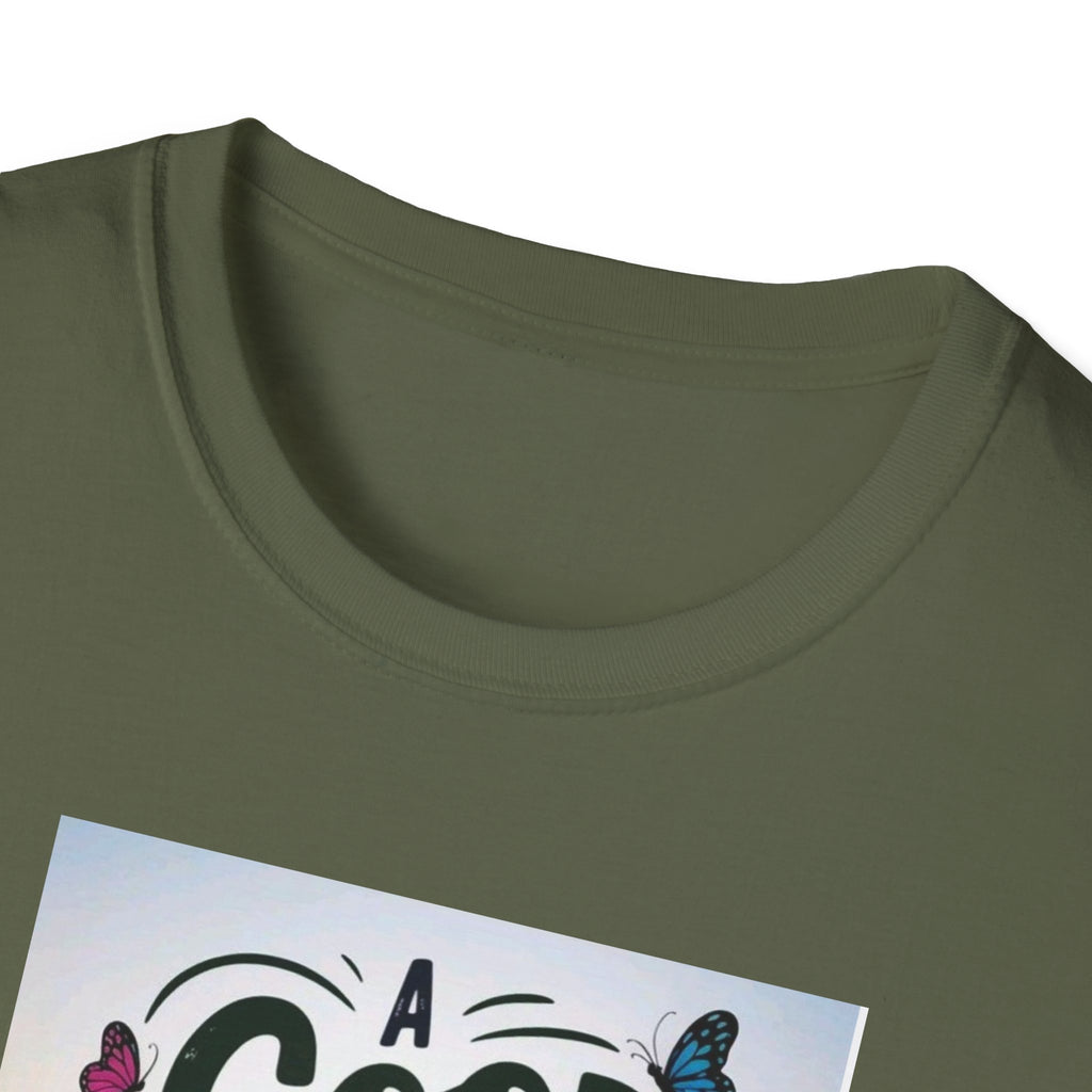 Inspirational Quote T-Shirt - A Good Heart is Worth More, Gift for Friends, Motivational Shirt, Nature Lovers, Casual Wear