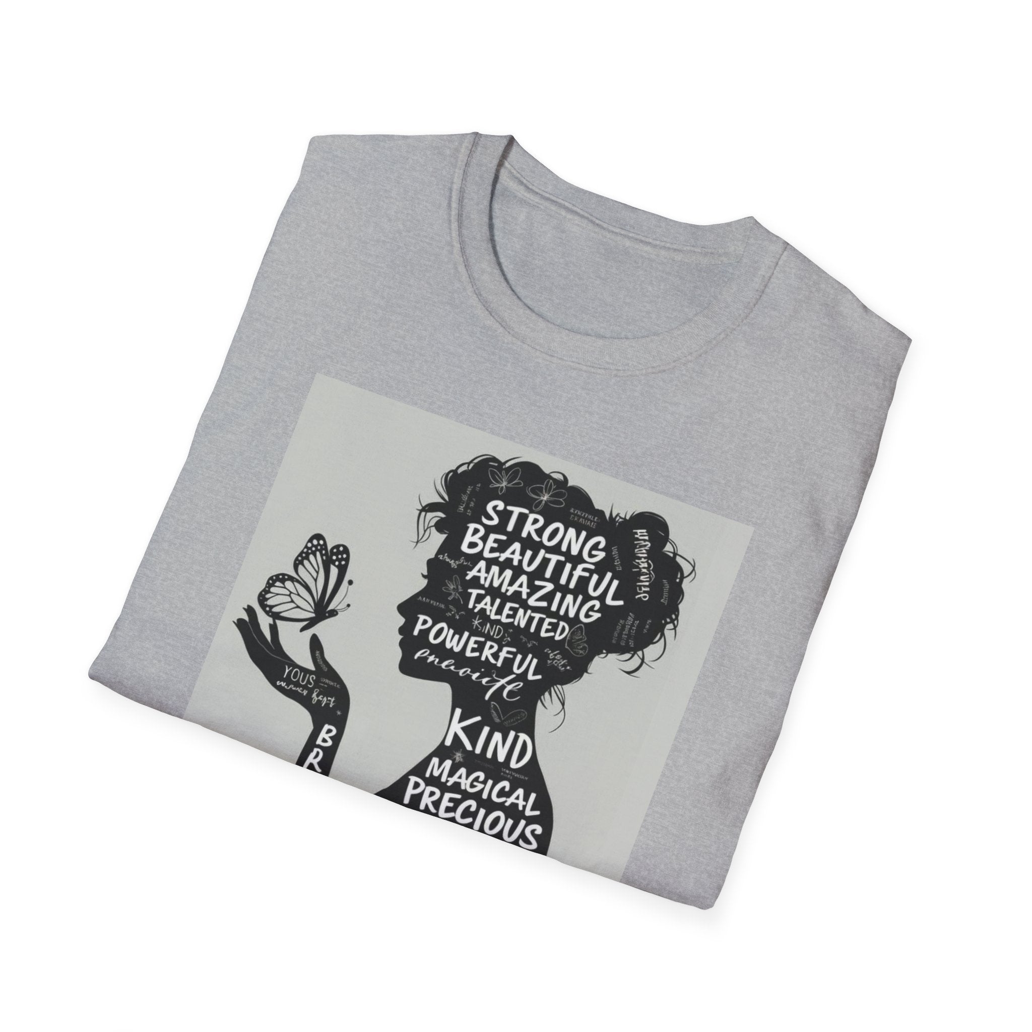 Empowering Affirmation T-Shirt, Inspirational Tee, Kindness Shirt, Gift for Her, Self-Love Fashion