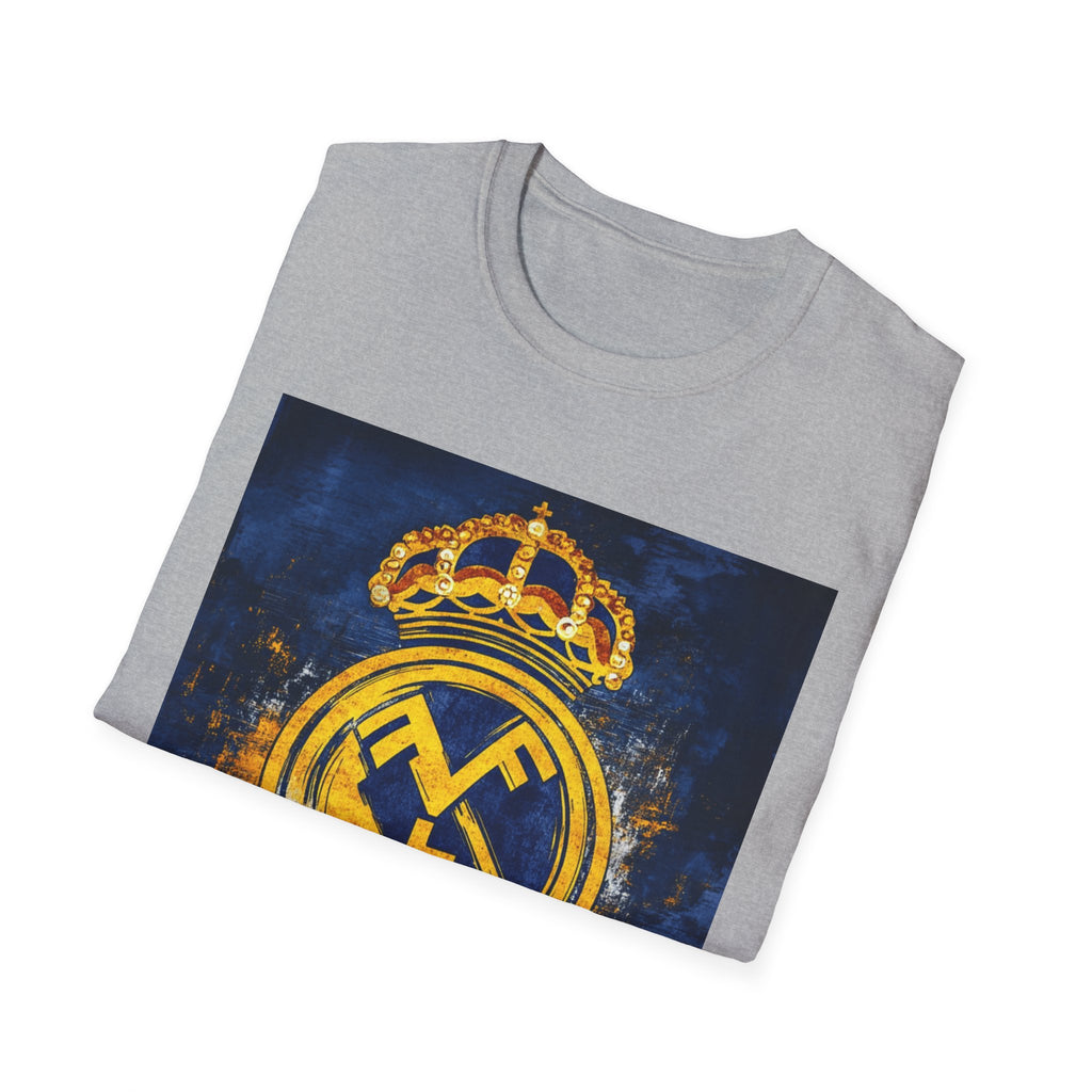 Crown Key Unisex T-Shirt, Softstyle Tee for Sports Fans, Birthday Gift, Casual Wear, Graphic Tee, Fashion Statement