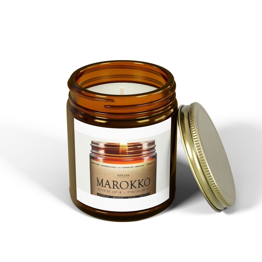 Coconut Apricot Scented Candles - Cozy Vibes for Home, Gift, Relaxation, Aromatherapy, Self-Care