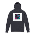 Cool Graphic Unisex Hooded Long Sleeve Tee, Edgy Casual Wear, Everyday Comfort, Ideal Gift for Him/Her, Perfect for Festivals, Streetwear