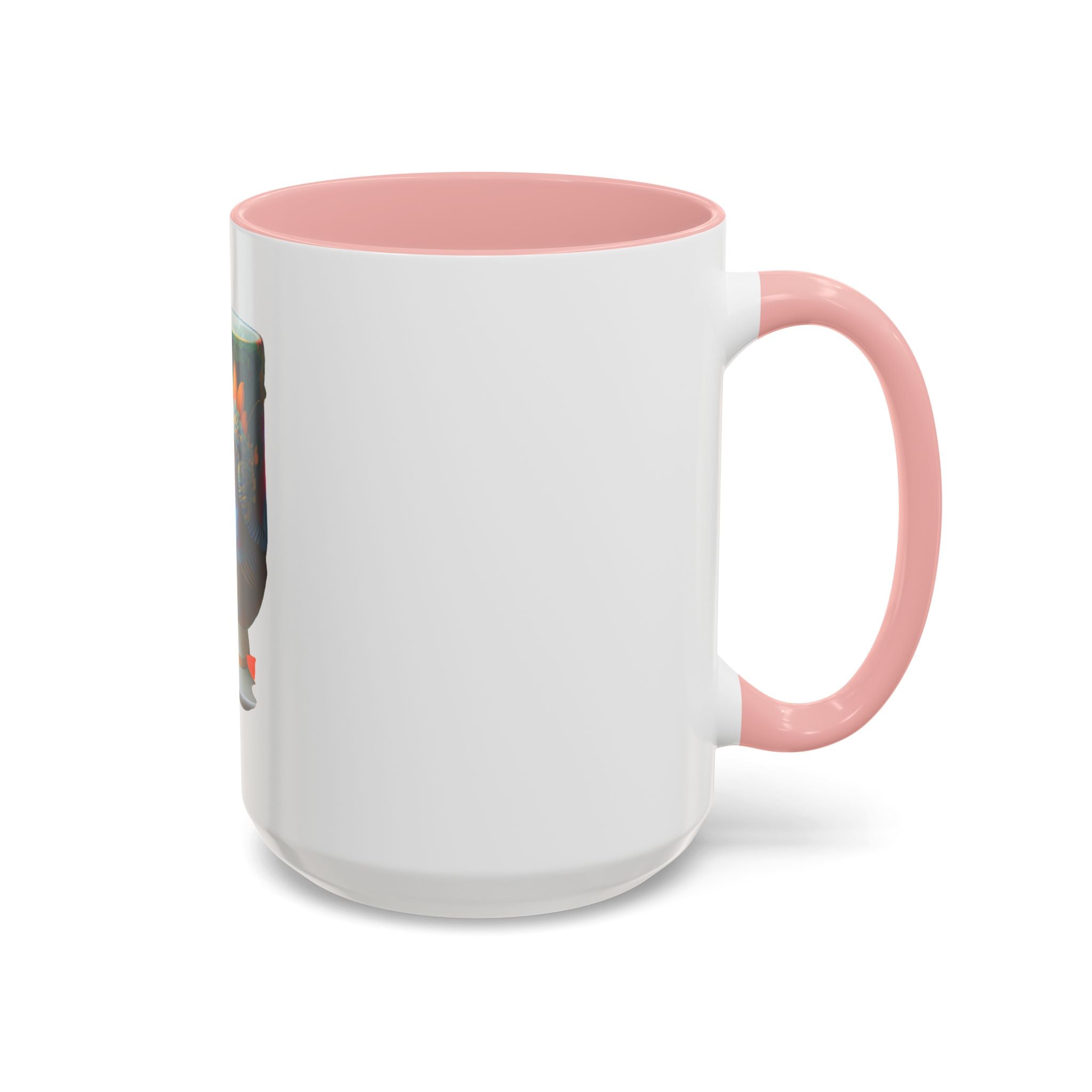 Vibrant Accent Coffee Mug | Colorful Art Mug for Home, Office, Gifts, Unique Coffee Lover, Hummingbird Design