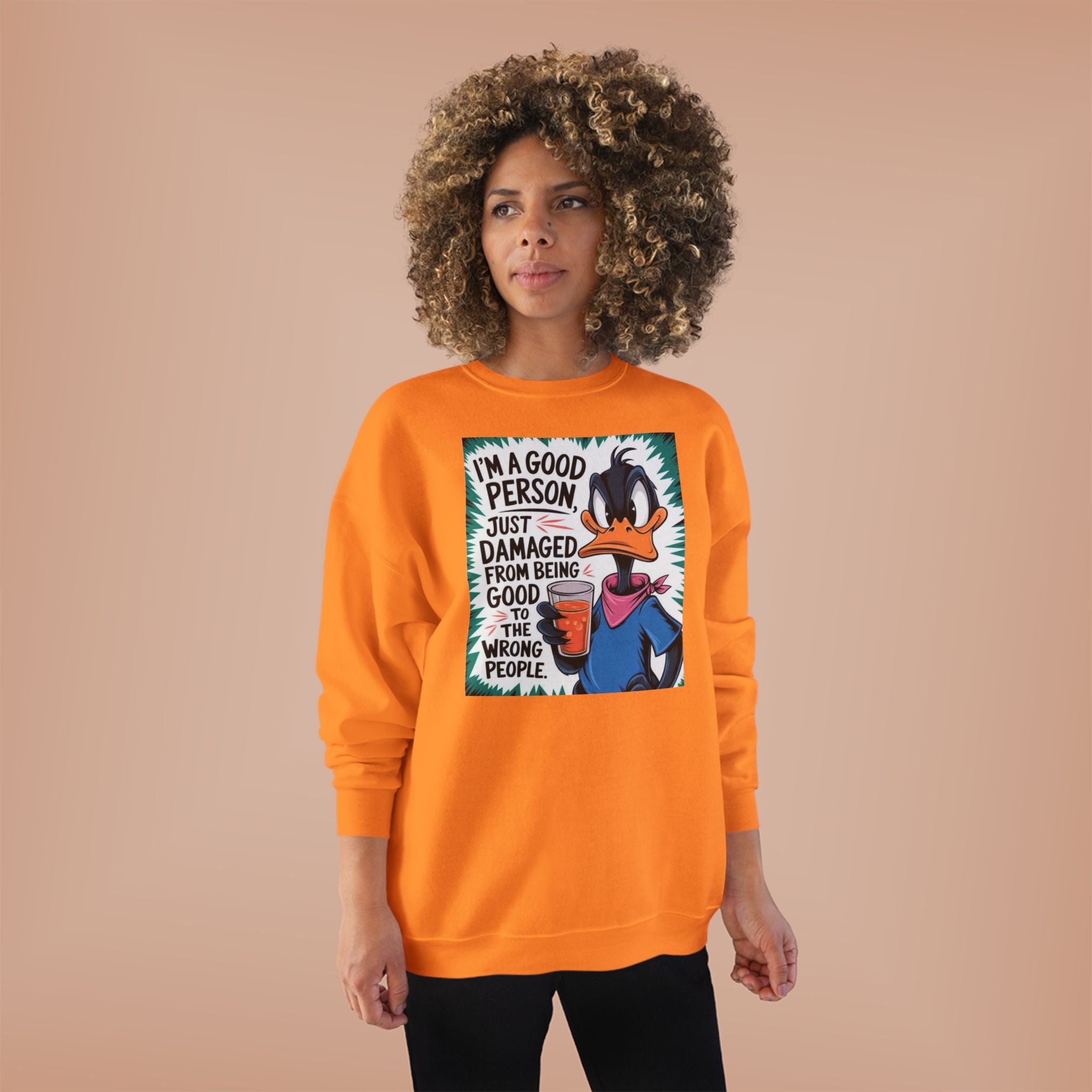 Funny Quote Sweatshirt, Unisex EcoSmart Crewneck, Perfect for Friends, Gift for Birthdays, Casual Wear, Everyday Comfort, Eco-Friendly [...]