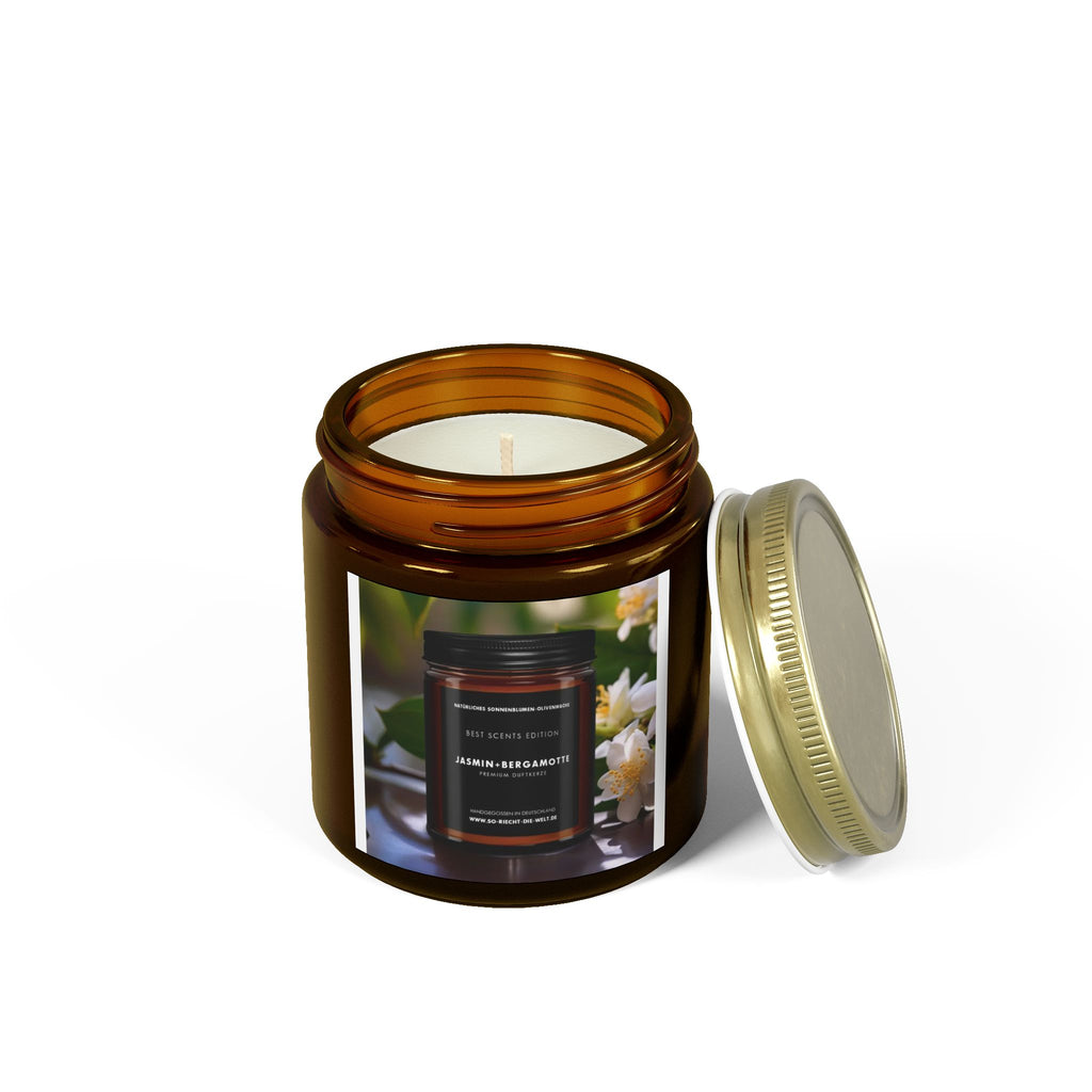 Coconut Apricot Scented Candles, Relaxing Aroma, Soy Candles, Home Decor, Gift for Her, Meditation, Self-Care