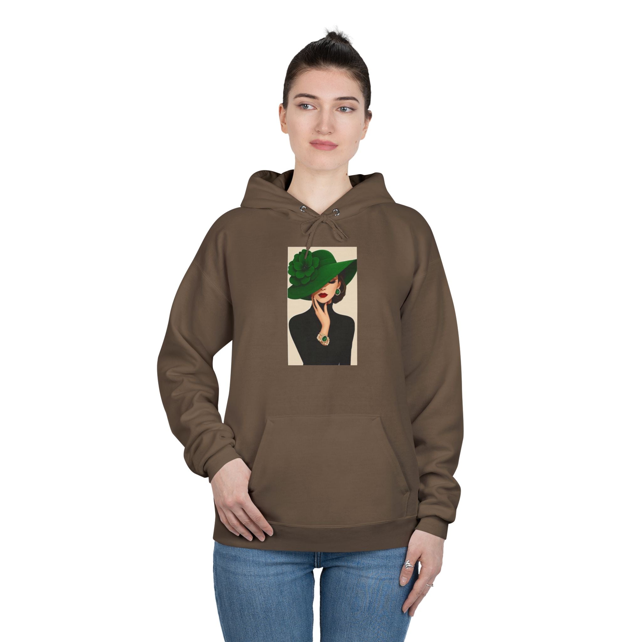 Chic Eco-Friendly Pullover Hoodie, Trendy Sweatshirt for Fashion Lovers, Gift for Her, Casual Streetwear, Winter Essential, Warm Layer