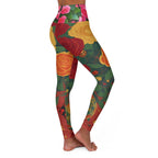 High Waisted Yoga Leggings (AOP)