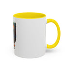 Vibrant Accent Coffee Mug | Colorful Art Mug for Home, Office, Gifts, Unique Coffee Lover, Hummingbird Design