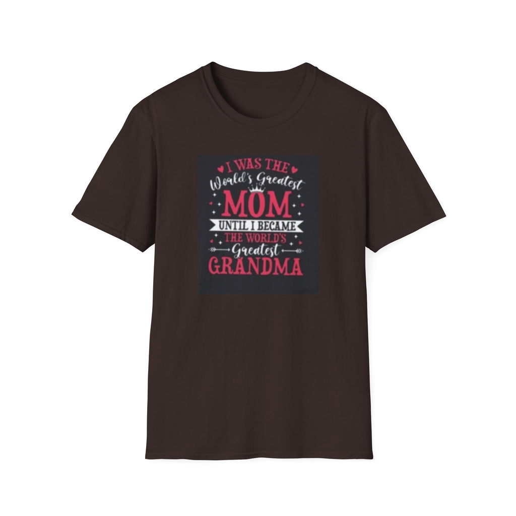 I Was The World's Greatest Mom Until I Became Grandma T-Shirt, Funny Family Gift, Mother's Day T-Shirt, Grandma Shirt, Birthday Gift, [...]