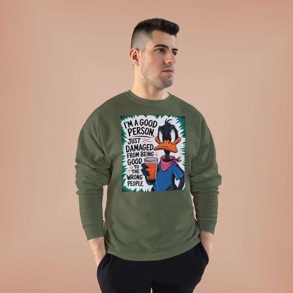 Funny Quote Sweatshirt, Unisex EcoSmart Crewneck, Perfect for Friends, Gift for Birthdays, Casual Wear, Everyday Comfort, Eco-Friendly [...]