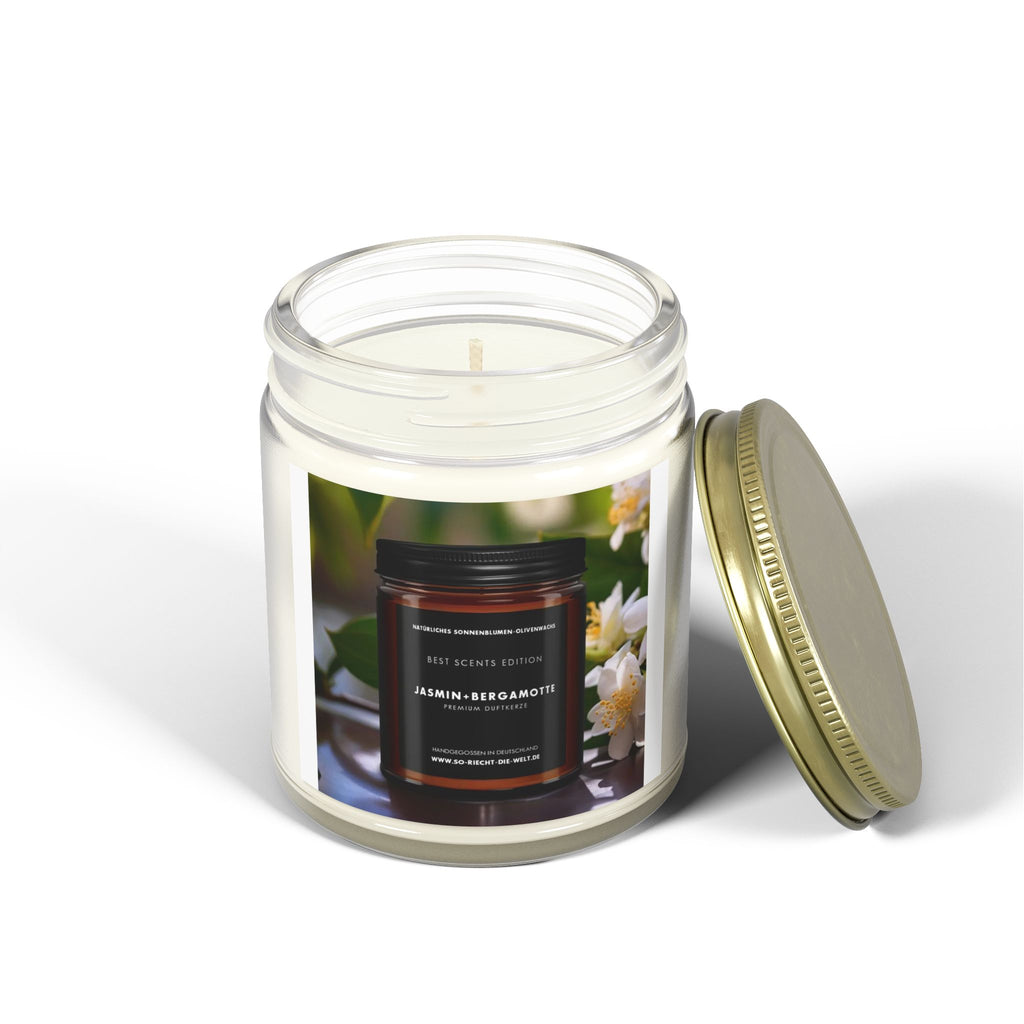 Coconut Apricot Scented Candles - Relaxing Aromatherapy, Home Décor Gift, Spa Essentials, Eco-Friendly Candle