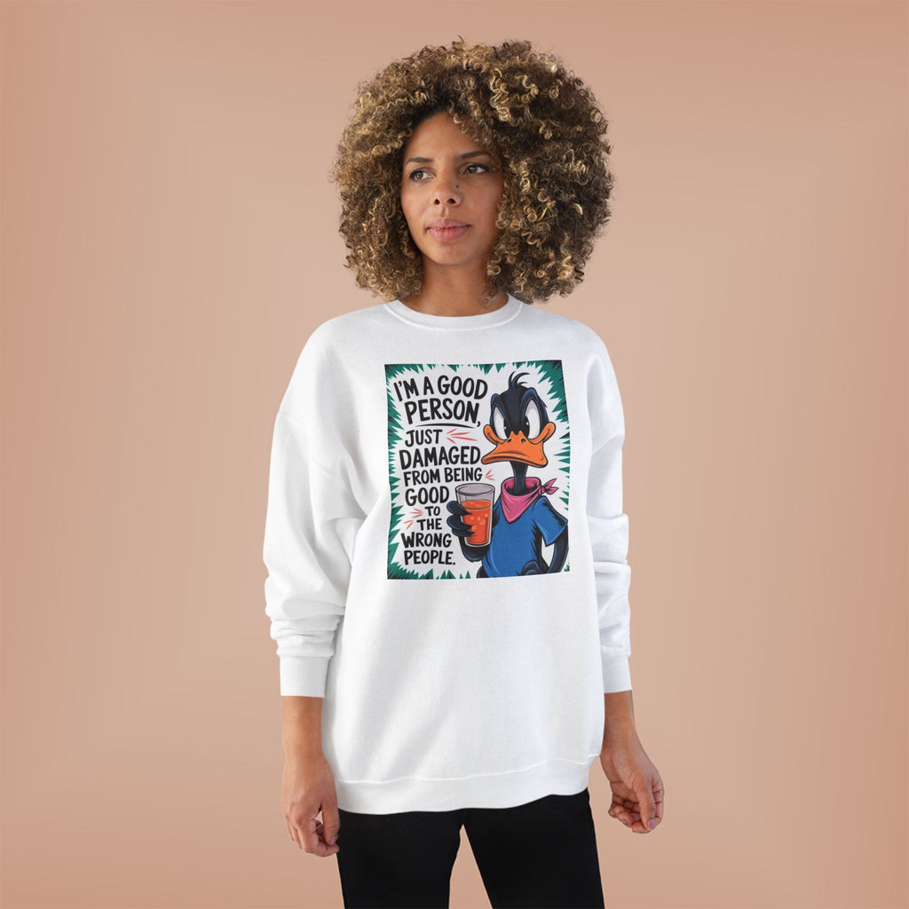 Funny Quote Sweatshirt, Unisex EcoSmart Crewneck, Perfect for Friends, Gift for Birthdays, Casual Wear, Everyday Comfort, Eco-Friendly [...]