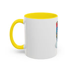 Vibrant Accent Coffee Mug | Colorful Art Mug for Home, Office, Gifts, Unique Coffee Lover, Hummingbird Design