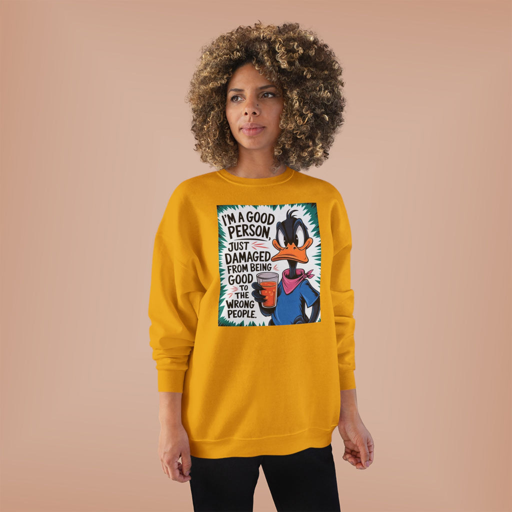 Funny Quote Sweatshirt, Unisex EcoSmart Crewneck, Perfect for Friends, Gift for Birthdays, Casual Wear, Everyday Comfort, Eco-Friendly [...]