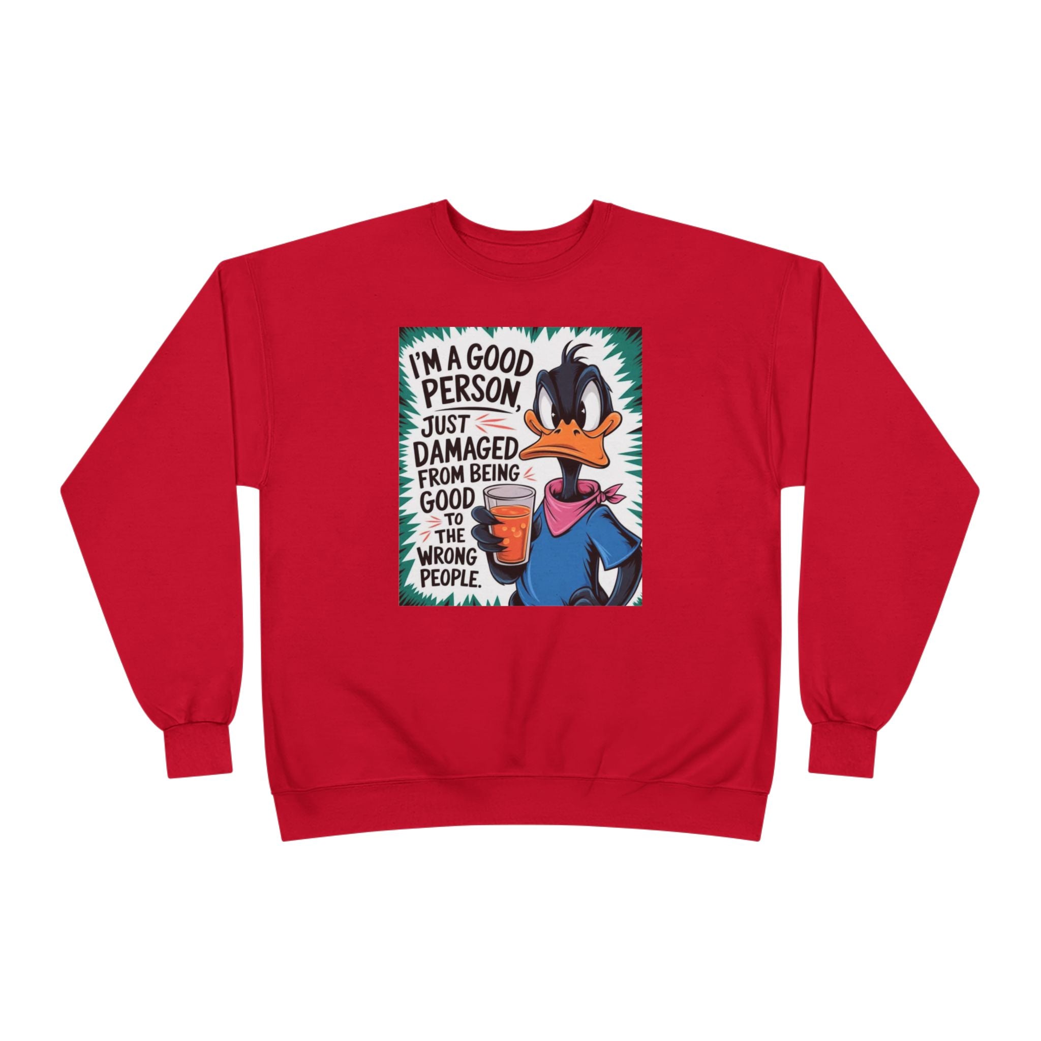 Funny Quote Sweatshirt, Unisex EcoSmart Crewneck, Perfect for Friends, Gift for Birthdays, Casual Wear, Everyday Comfort, Eco-Friendly [...]