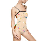 Women's One-piece Swimsuit (AOP)