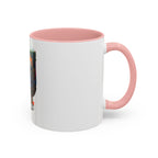 Vibrant Accent Coffee Mug | Colorful Art Mug for Home, Office, Gifts, Unique Coffee Lover, Hummingbird Design