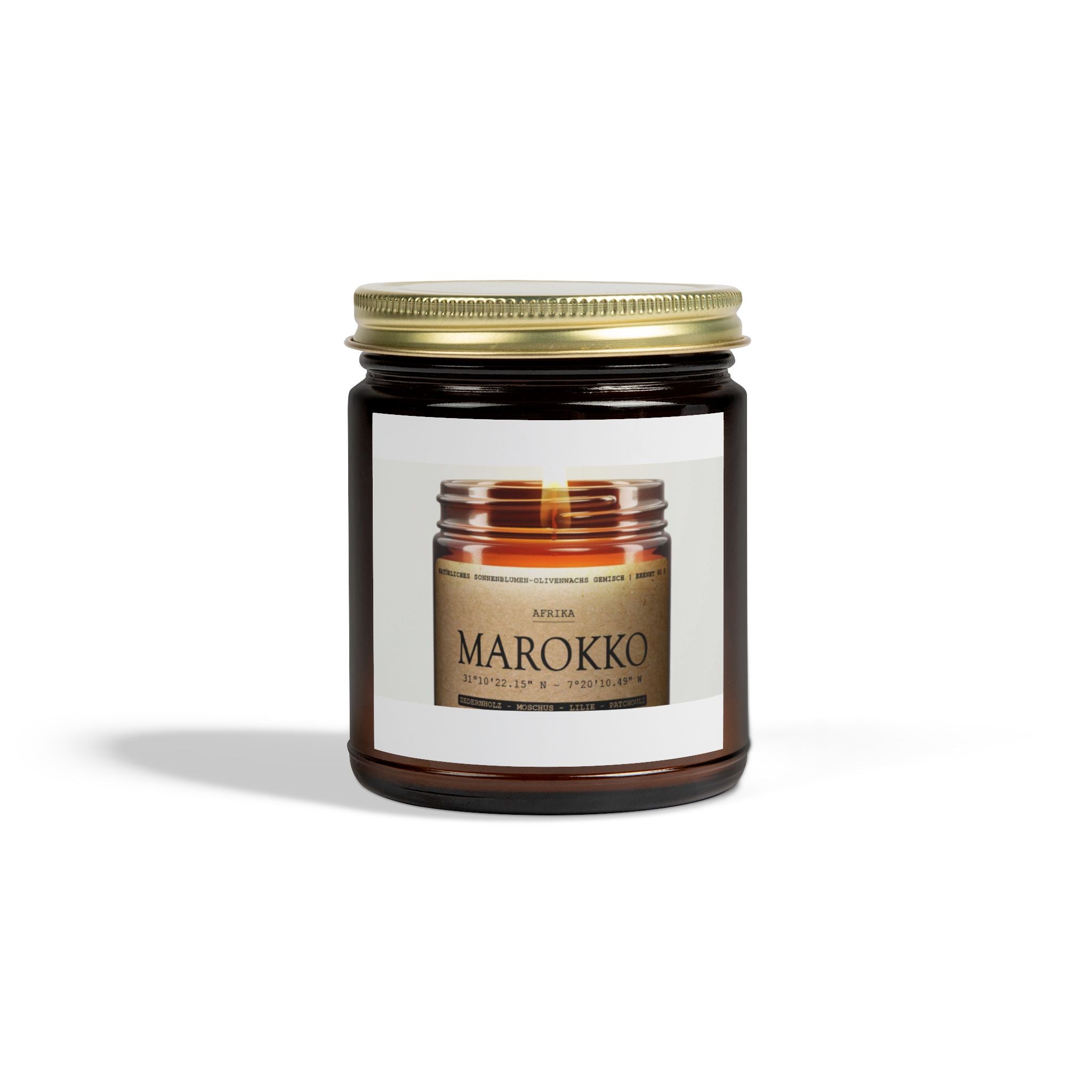 Coconut Apricot Scented Candles - Cozy Vibes for Home, Gift, Relaxation, Aromatherapy, Self-Care