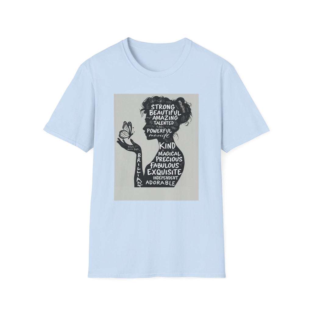 Empowering Affirmation T-Shirt, Inspirational Tee, Kindness Shirt, Gift for Her, Self-Love Fashion