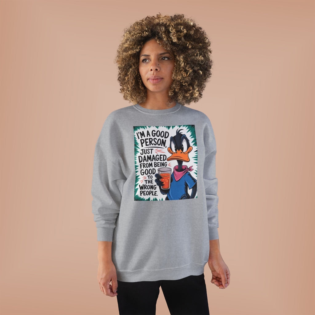 Funny Quote Sweatshirt, Unisex EcoSmart Crewneck, Perfect for Friends, Gift for Birthdays, Casual Wear, Everyday Comfort, Eco-Friendly [...]