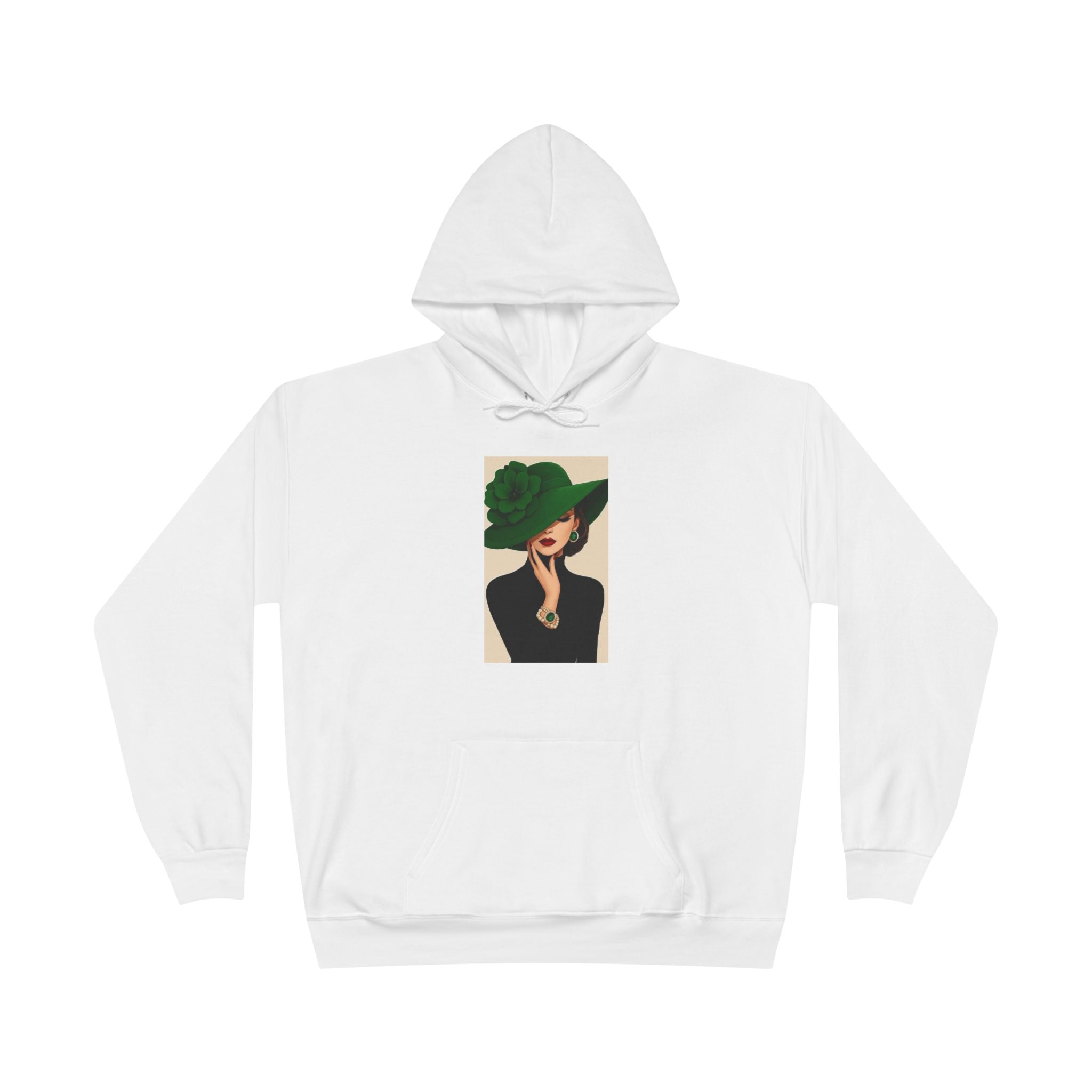 Chic Eco-Friendly Pullover Hoodie, Trendy Sweatshirt for Fashion Lovers, Gift for Her, Casual Streetwear, Winter Essential, Warm Layer