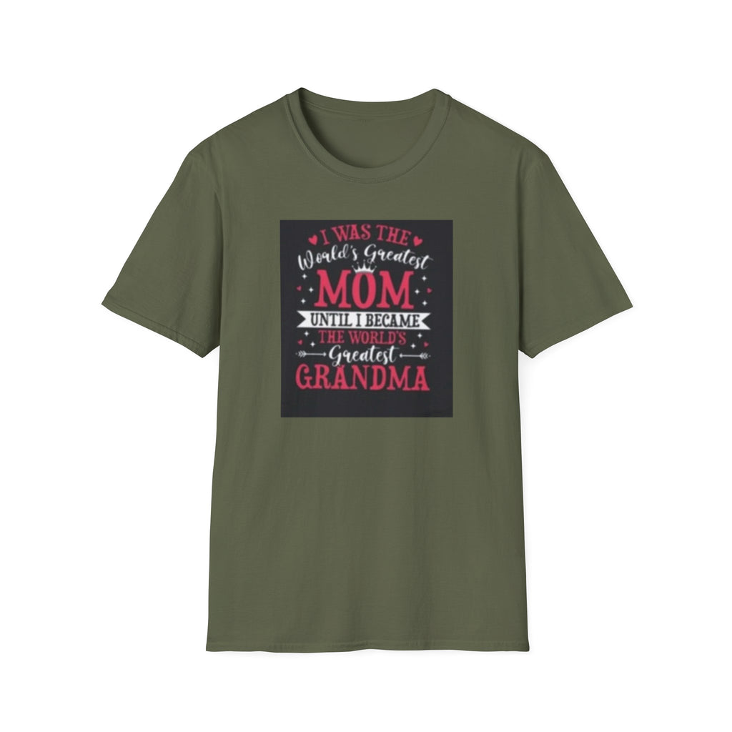 I Was The World's Greatest Mom Until I Became Grandma T-Shirt, Funny Family Gift, Mother's Day T-Shirt, Grandma Shirt, Birthday Gift, [...]