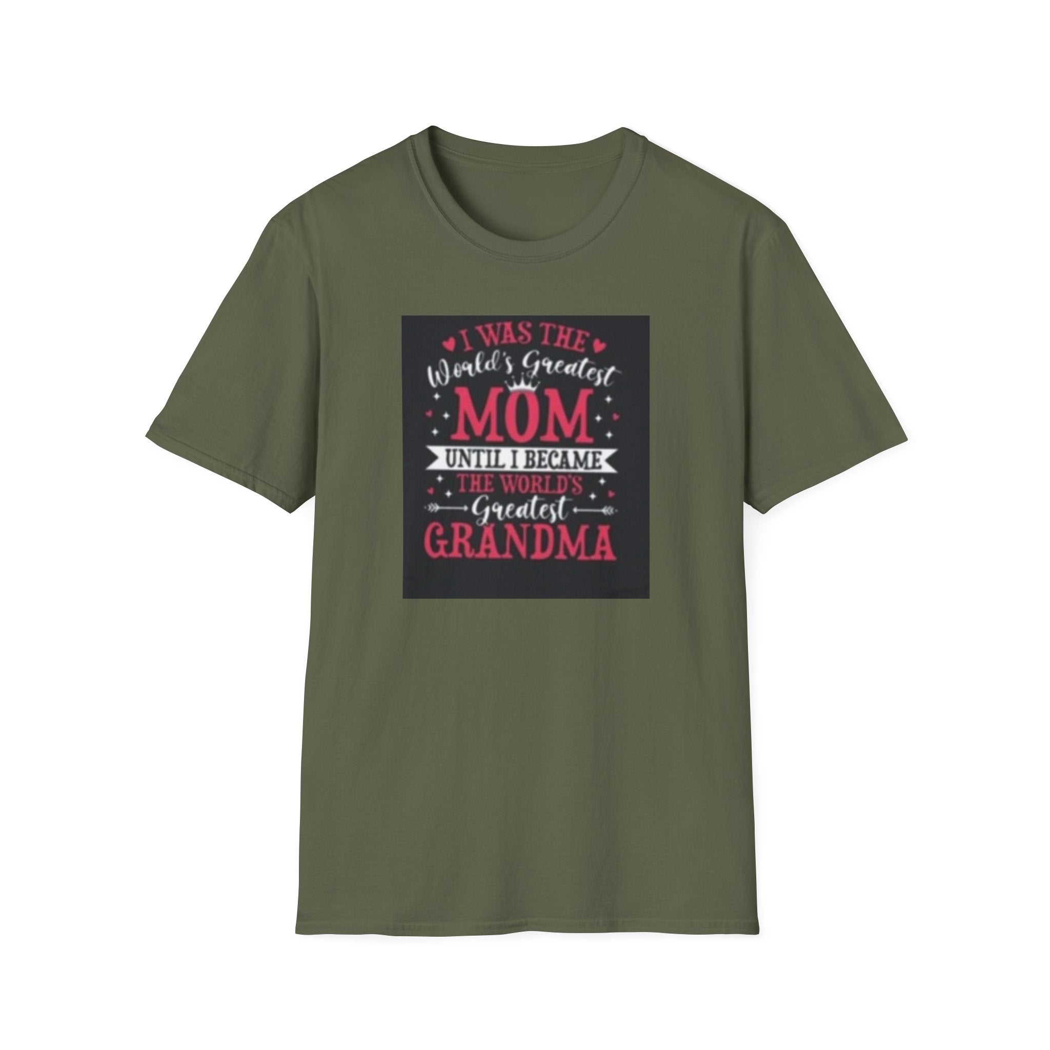I Was The World's Greatest Mom Until I Became Grandma T-Shirt, Funny Family Gift, Mother's Day T-Shirt, Grandma Shirt, Birthday Gift, [...]
