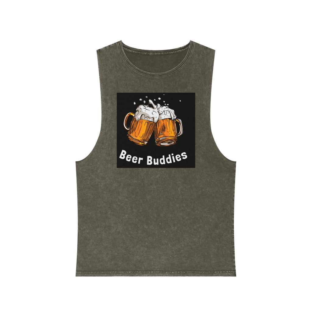 Unisex Stonewash Tank Top