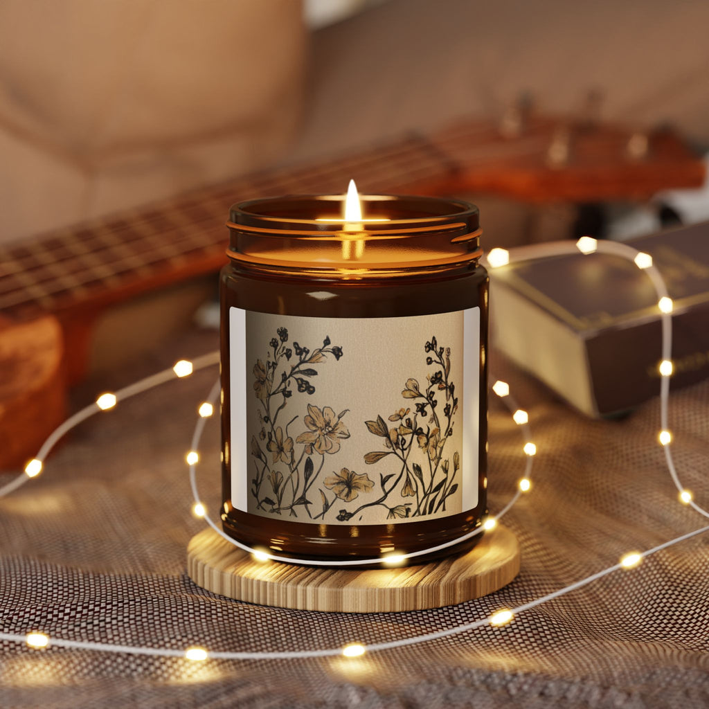 Aromatherapy Scented Soy Candle - Cozy Ambiance for Home Decor, Gifts, Self-Care, Eco-Friendly, Aromatic Fragrance