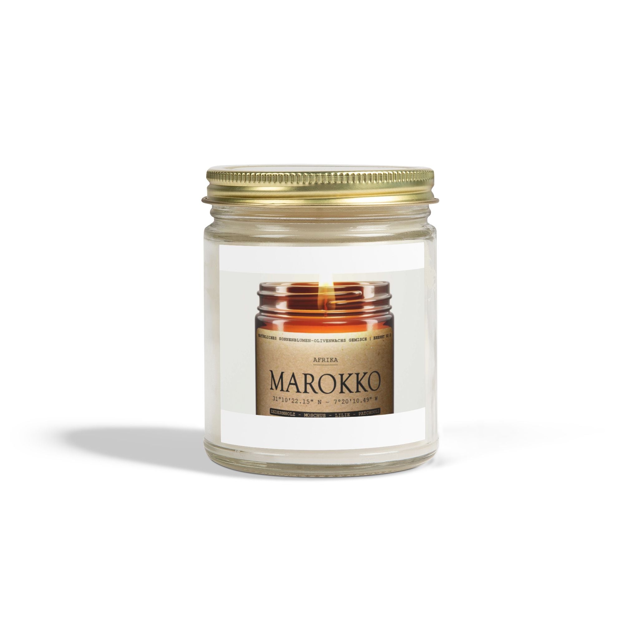 Coconut Apricot Scented Candles - Cozy Vibes for Home, Gift, Relaxation, Aromatherapy, Self-Care