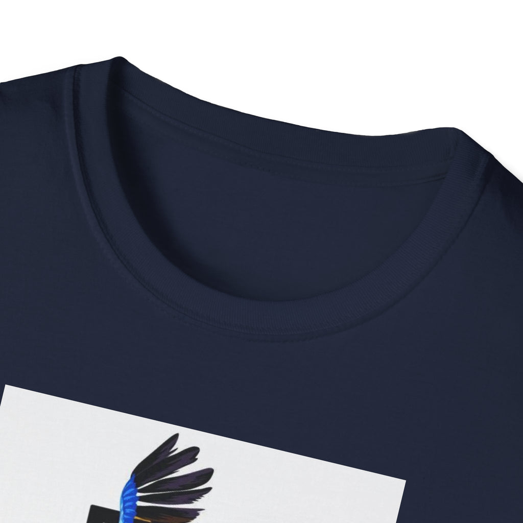 Colorful Freedom Dreamer Unisex Softstyle T-Shirt, Inspirational Tee, Motivational Shirt, Gift for Dreamers, Positive Vibes Apparel