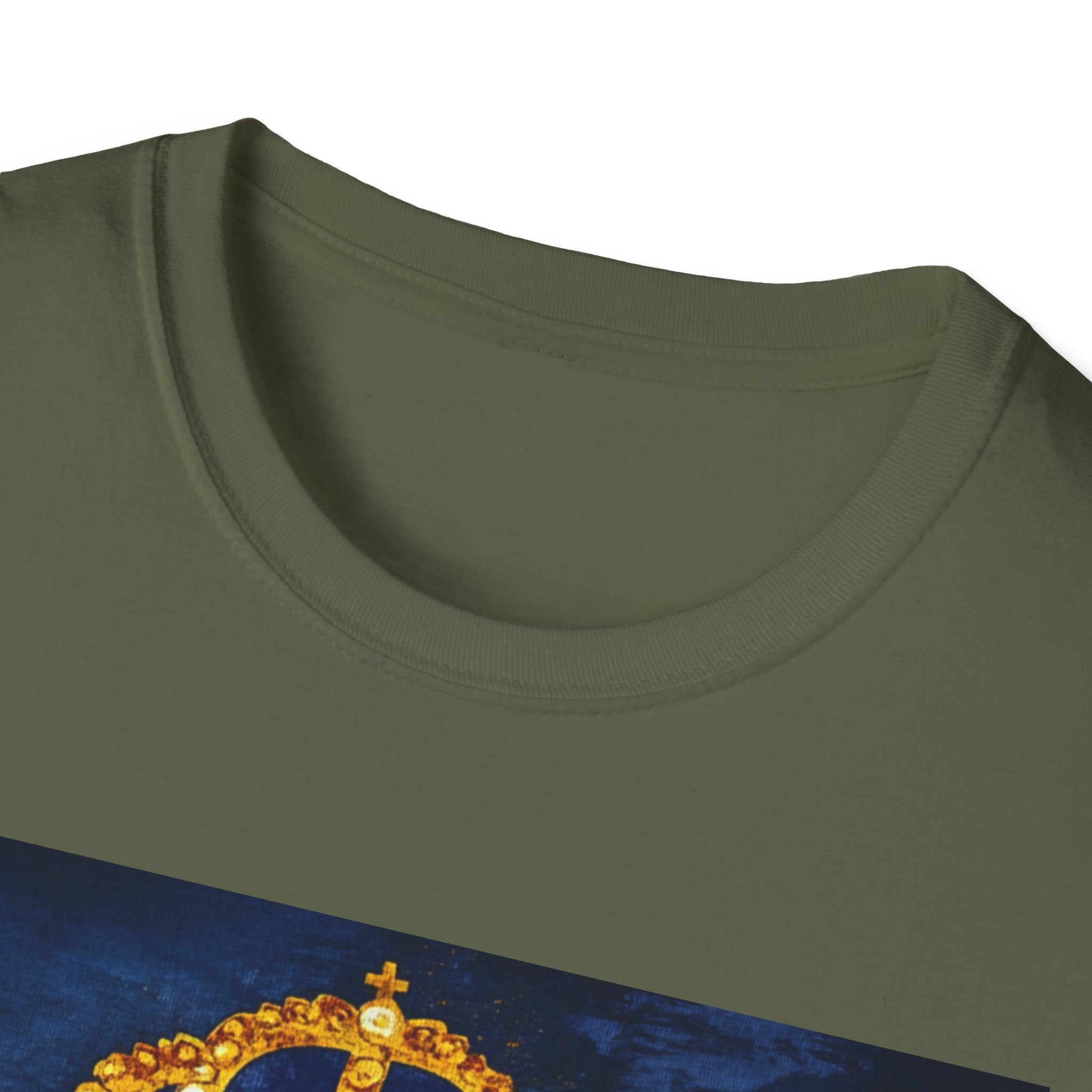 Crown Key Unisex T-Shirt, Softstyle Tee for Sports Fans, Birthday Gift, Casual Wear, Graphic Tee, Fashion Statement