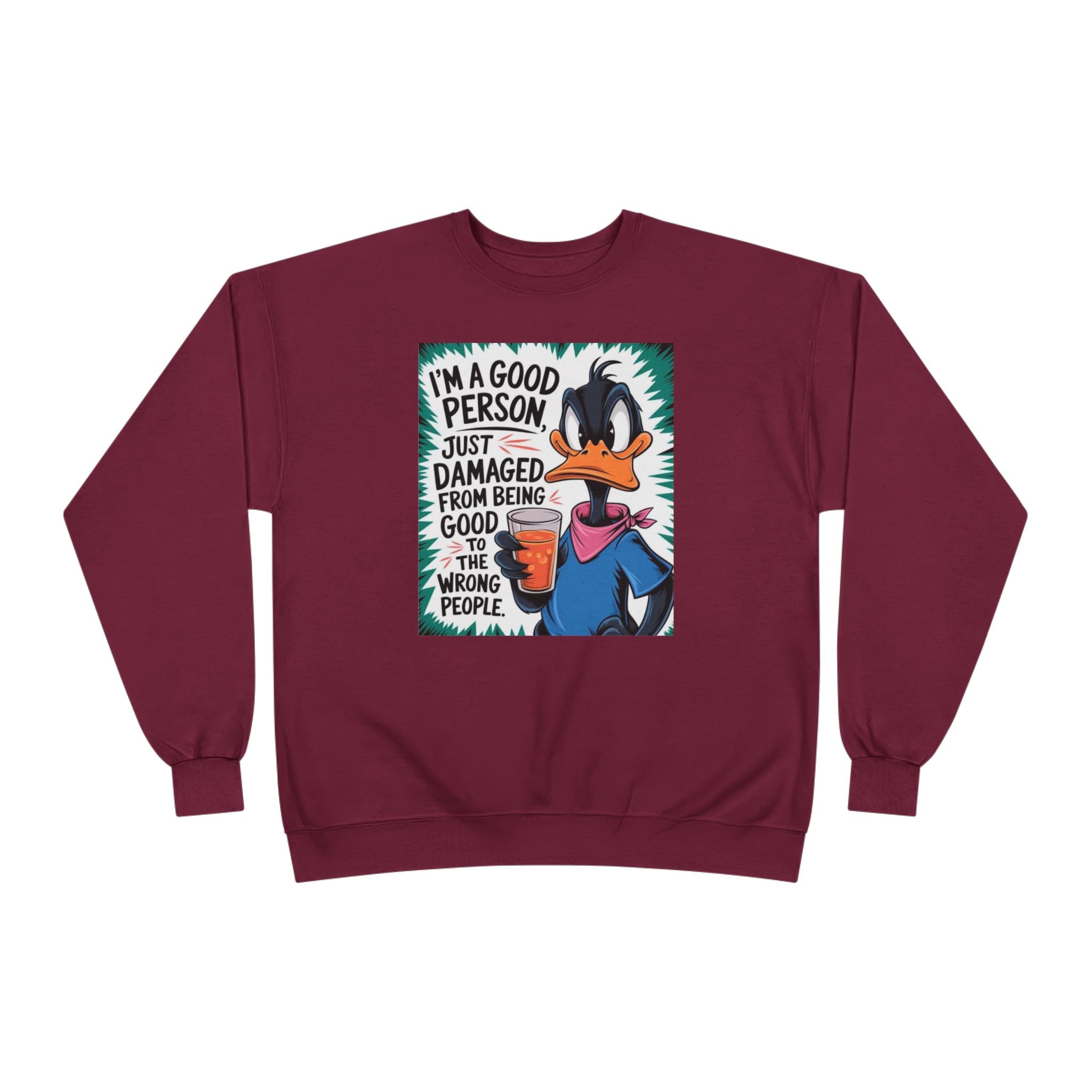 Funny Quote Sweatshirt, Unisex EcoSmart Crewneck, Perfect for Friends, Gift for Birthdays, Casual Wear, Everyday Comfort, Eco-Friendly [...]