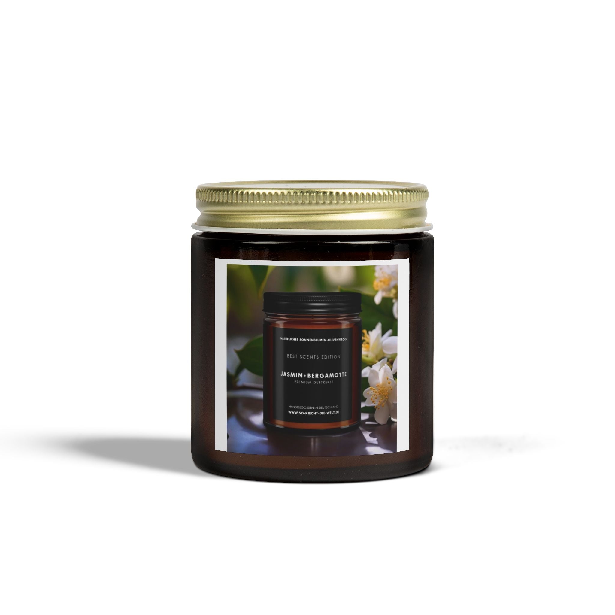 Coconut Apricot Scented Candles - Relaxing Aromatherapy, Home Décor Gift, Spa Essentials, Eco-Friendly Candle