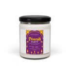 Diwali Party Scented Soy Candle, 9oz | Aromatic Home Decor, Festive Gift, Relaxation Accessory, Holiday Decor, Eco-Friendly Lighting
