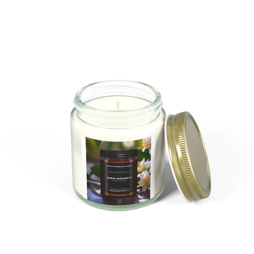 Coconut Apricot Scented Candles - Relaxing Aromatherapy, Home Décor Gift, Spa Essentials, Eco-Friendly Candle