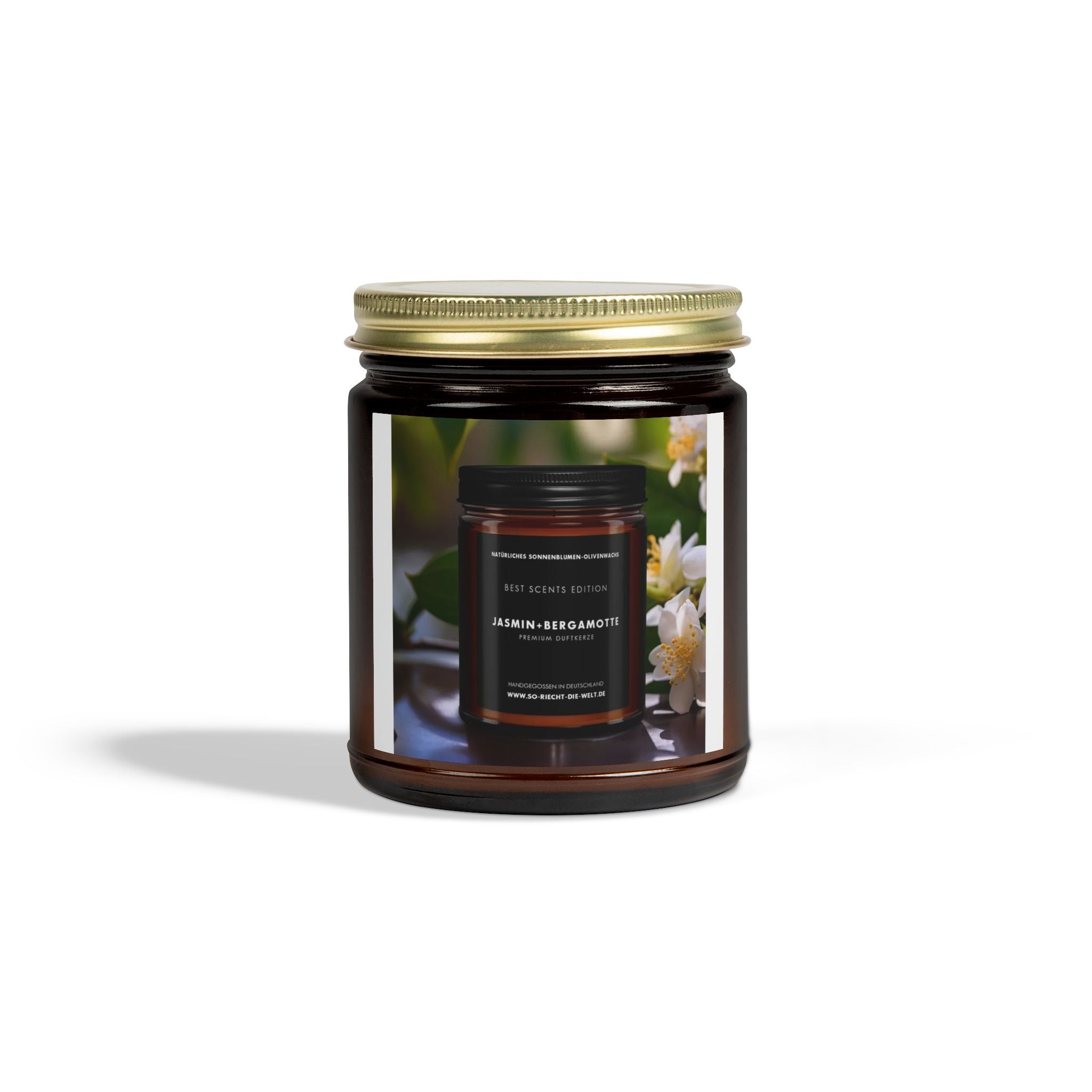 Coconut Apricot Scented Candles - Relaxing Aromatherapy, Home Décor Gift, Spa Essentials, Eco-Friendly Candle