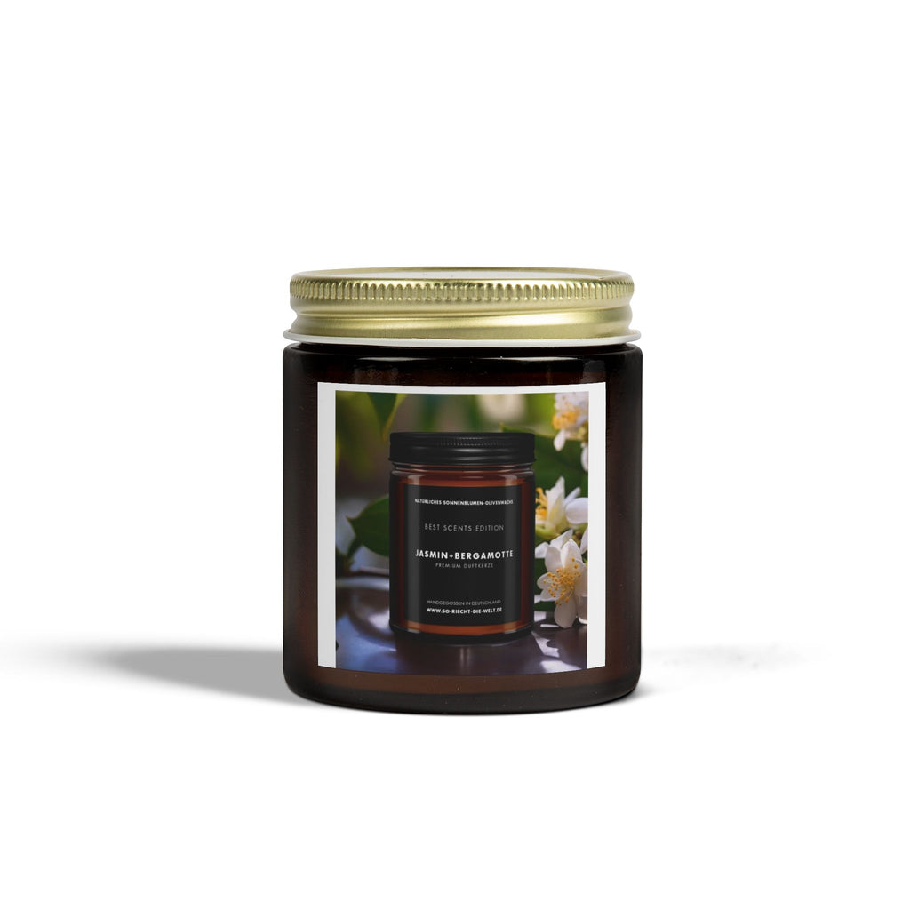 Coconut Apricot Scented Candles - Relaxing Aromatherapy, Home Décor Gift, Spa Essentials, Eco-Friendly Candle