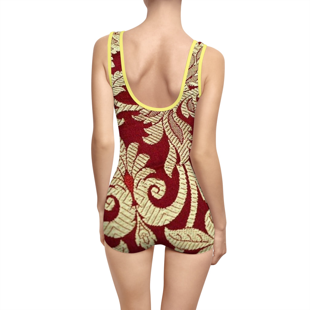 Women's Vintage Swimsuit (AOP)
