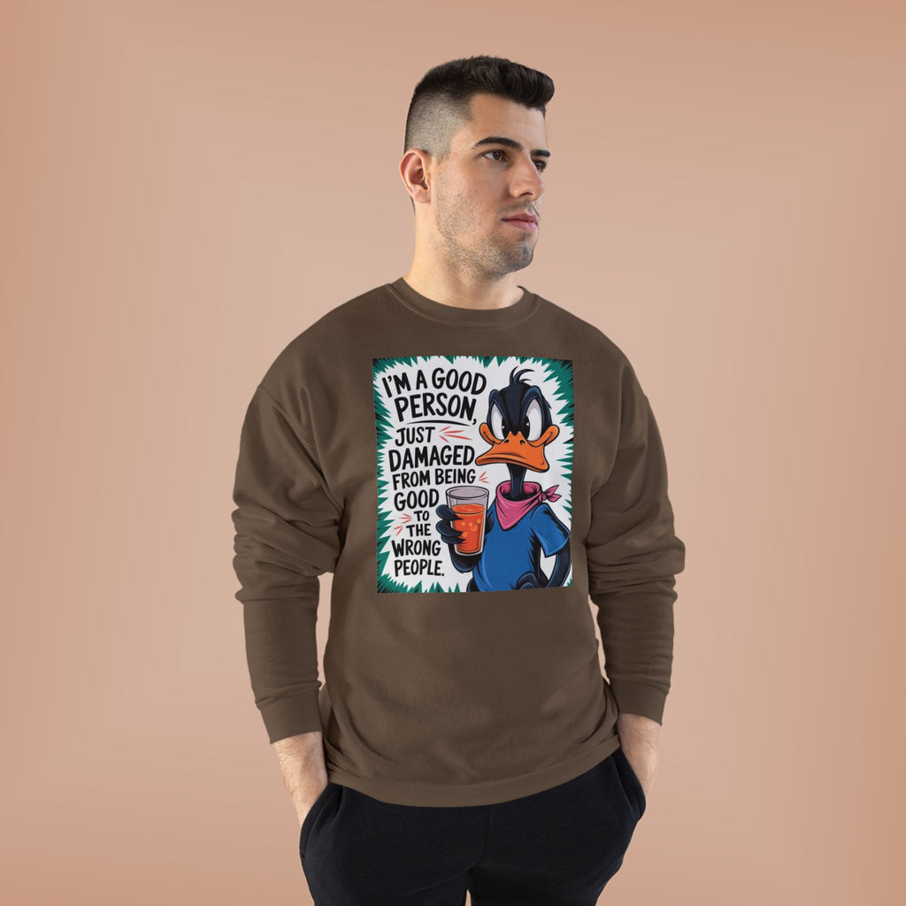 Funny Quote Sweatshirt, Unisex EcoSmart Crewneck, Perfect for Friends, Gift for Birthdays, Casual Wear, Everyday Comfort, Eco-Friendly [...]