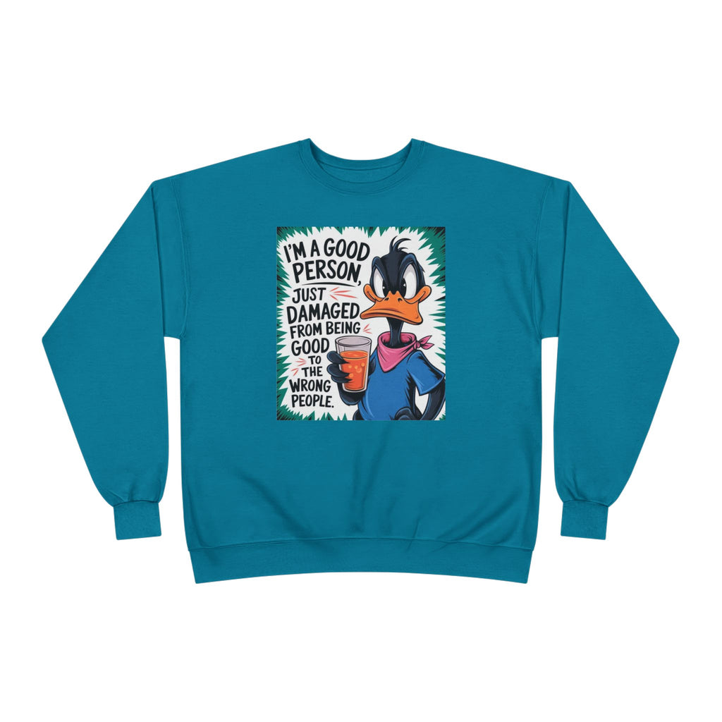 Funny Quote Sweatshirt, Unisex EcoSmart Crewneck, Perfect for Friends, Gift for Birthdays, Casual Wear, Everyday Comfort, Eco-Friendly [...]