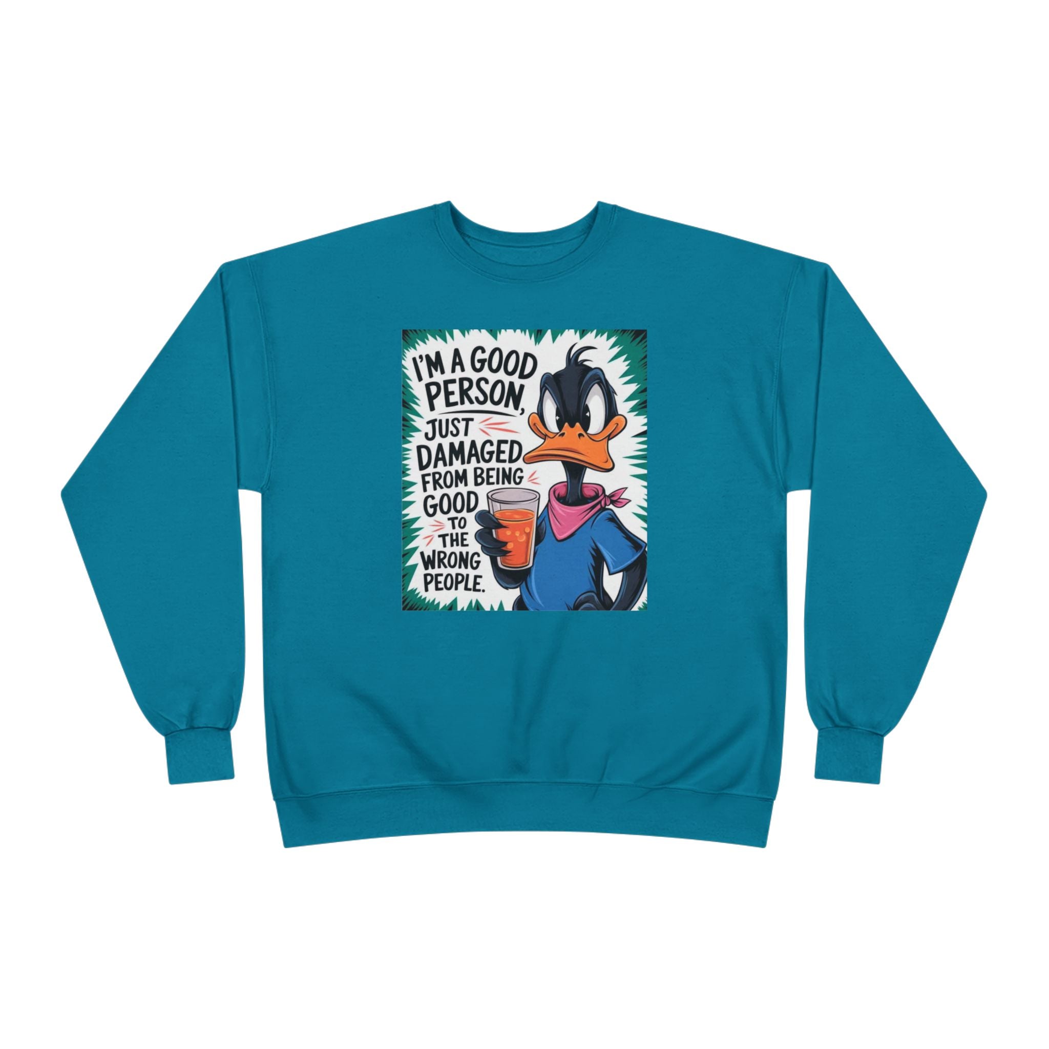 Funny Quote Sweatshirt, Unisex EcoSmart Crewneck, Perfect for Friends, Gift for Birthdays, Casual Wear, Everyday Comfort, Eco-Friendly [...]