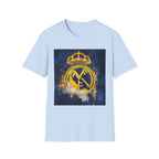 Crown Key Unisex T-Shirt, Softstyle Tee for Sports Fans, Birthday Gift, Casual Wear, Graphic Tee, Fashion Statement