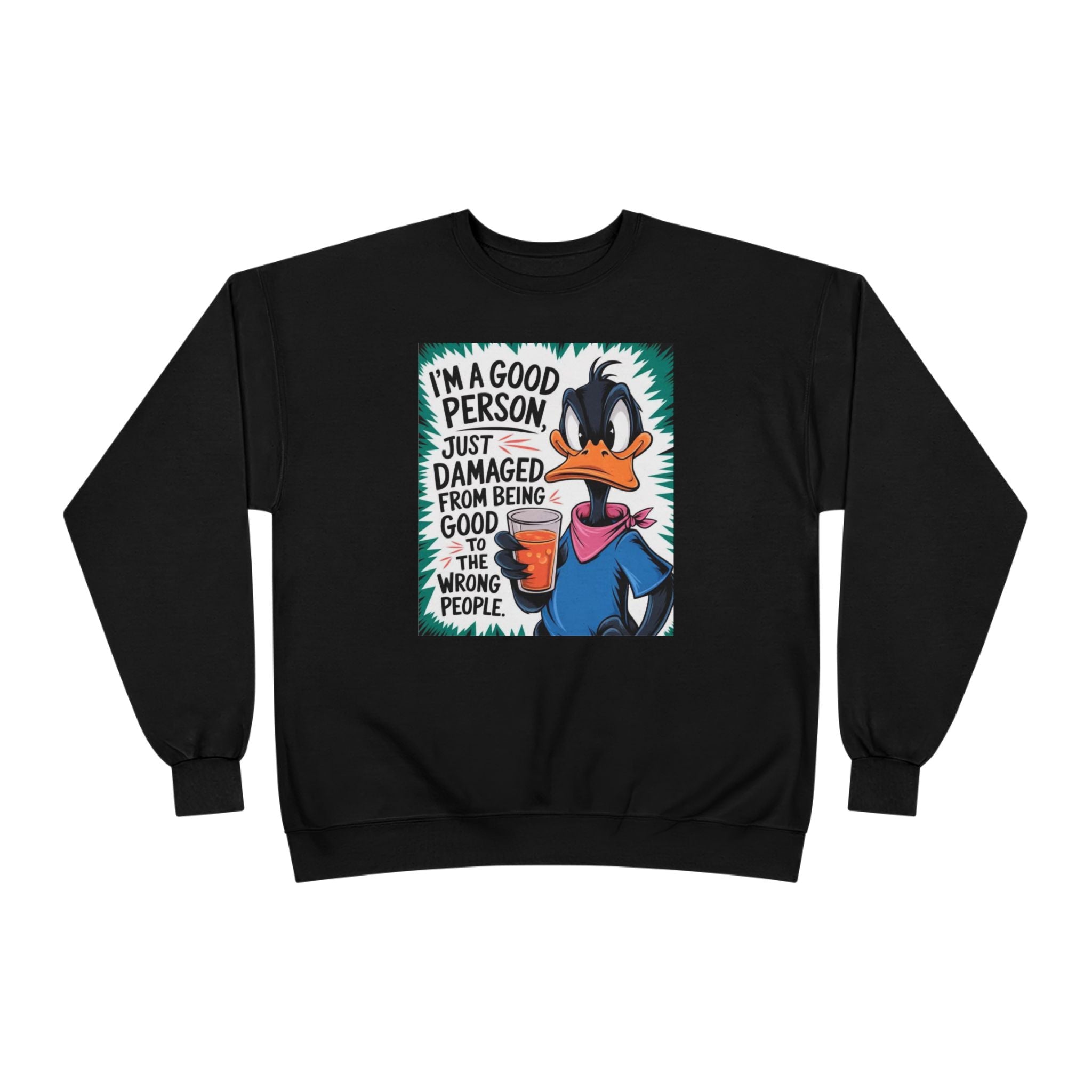 Funny Quote Sweatshirt, Unisex EcoSmart Crewneck, Perfect for Friends, Gift for Birthdays, Casual Wear, Everyday Comfort, Eco-Friendly [...]