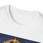 Crown Key Unisex T-Shirt, Softstyle Tee for Sports Fans, Birthday Gift, Casual Wear, Graphic Tee, Fashion Statement