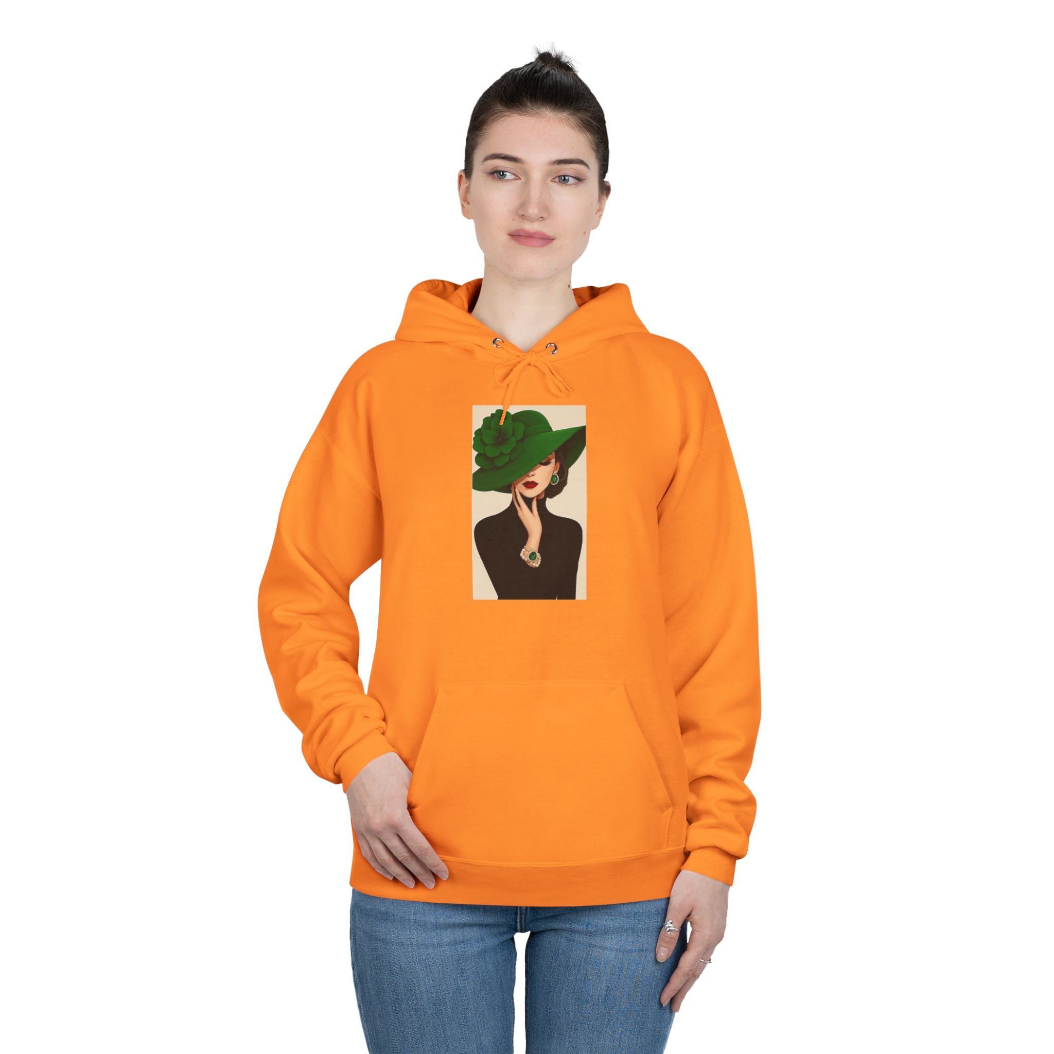 Chic Eco-Friendly Pullover Hoodie, Trendy Sweatshirt for Fashion Lovers, Gift for Her, Casual Streetwear, Winter Essential, Warm Layer