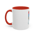 Vibrant Accent Coffee Mug | Colorful Art Mug for Home, Office, Gifts, Unique Coffee Lover, Hummingbird Design