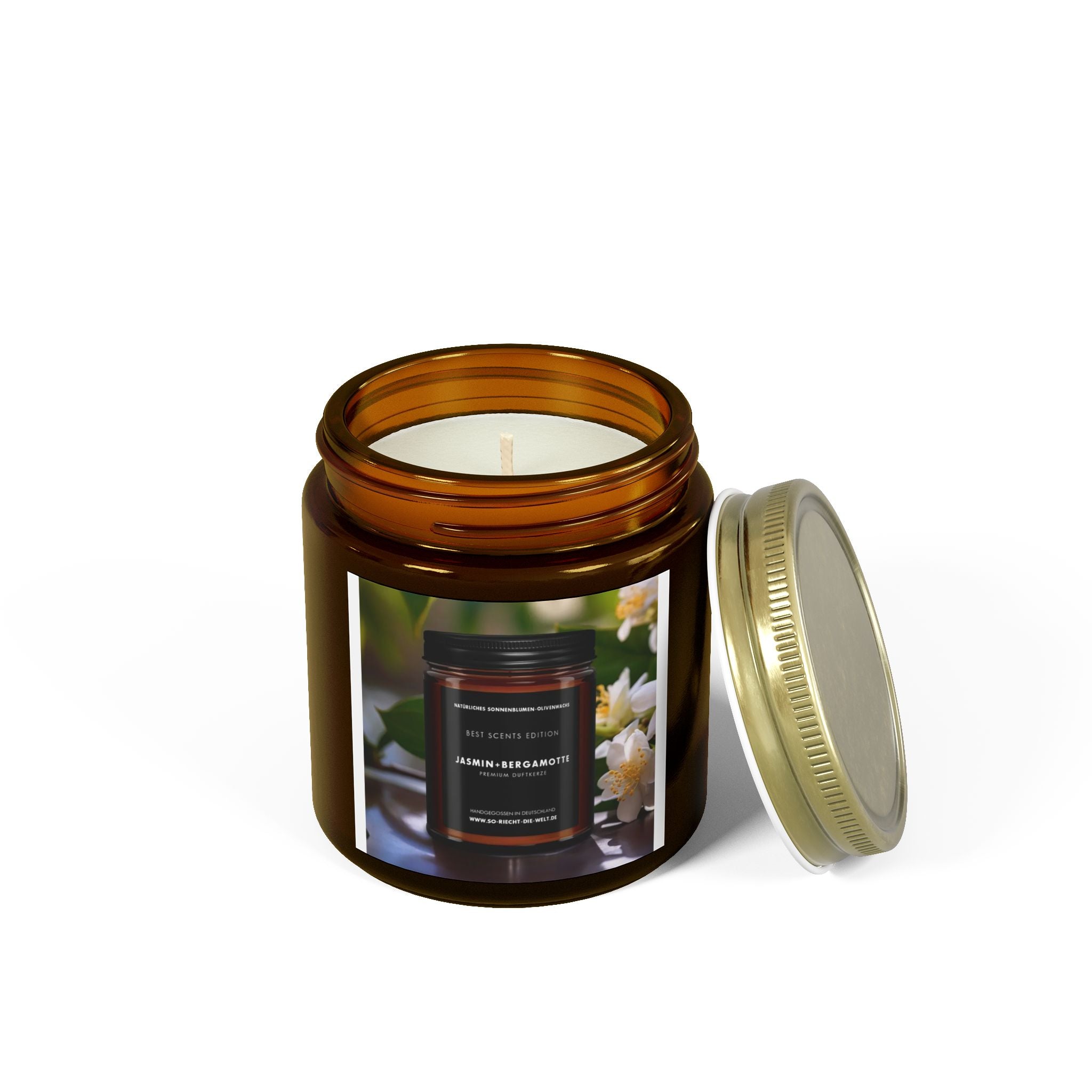 Coconut Apricot Scented Candles, Relaxing Aroma, Soy Candles, Home Decor, Gift for Her, Meditation, Self-Care