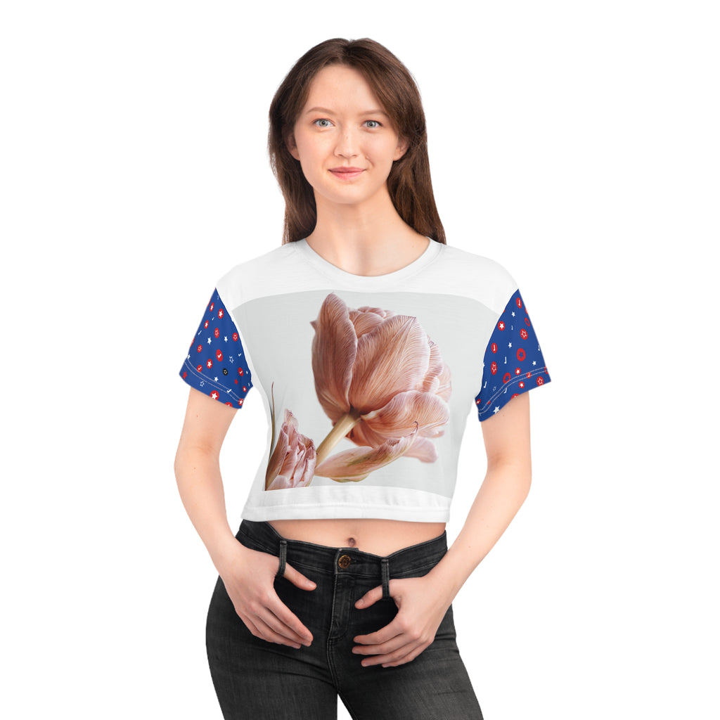 Crop Tee (AOP)